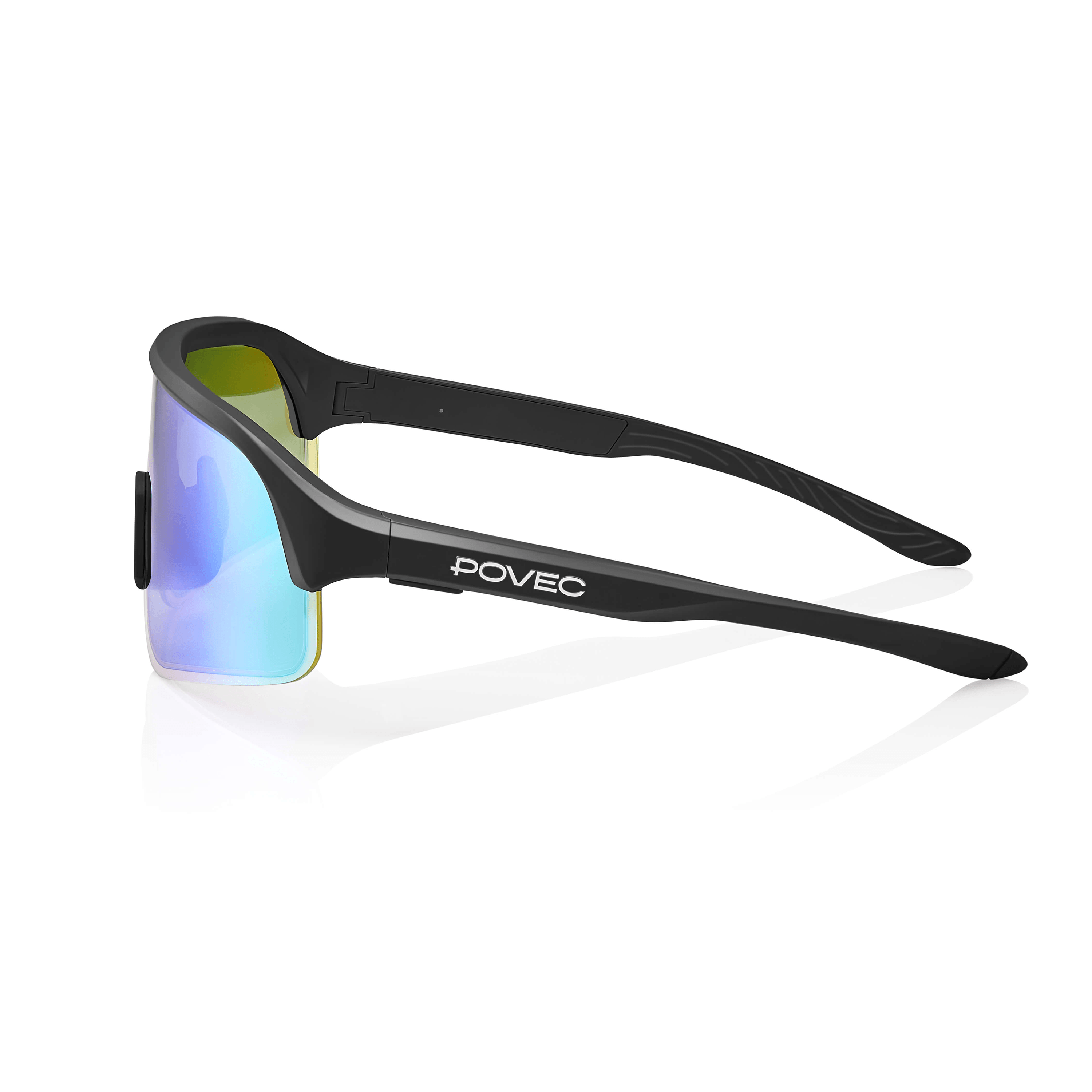 POVEC C1 Sunglasses(Matte Black)