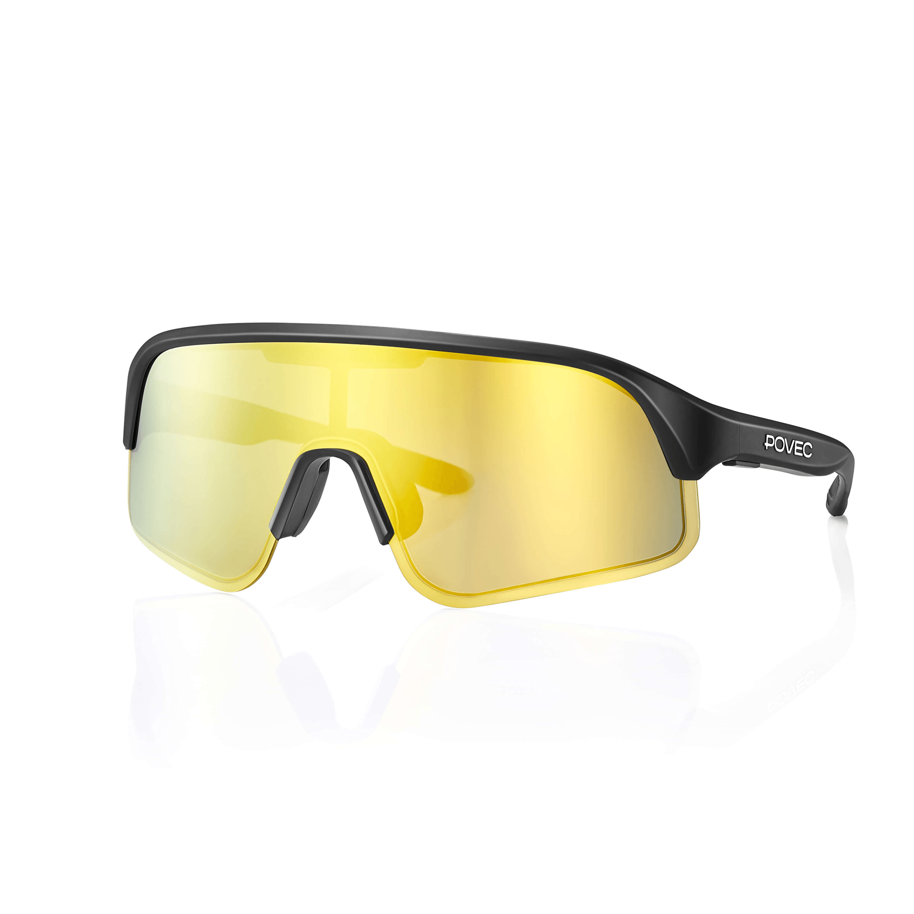 POVEC C1 Sunglasses(Matte Black)